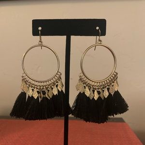 Tassel drop earrings